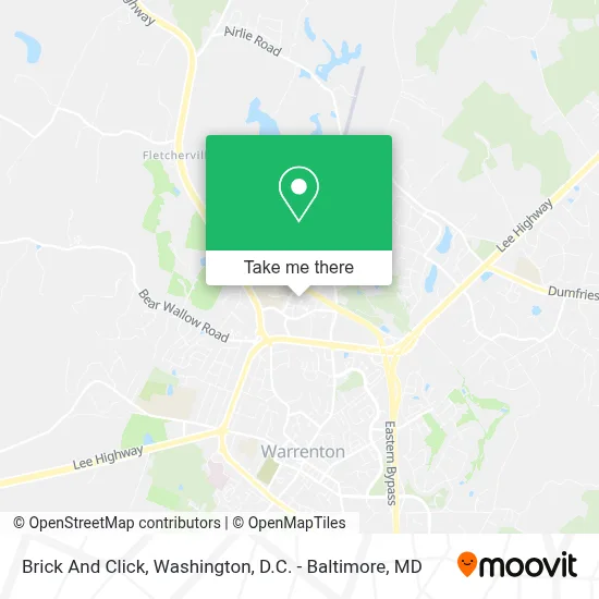 Brick And Click map