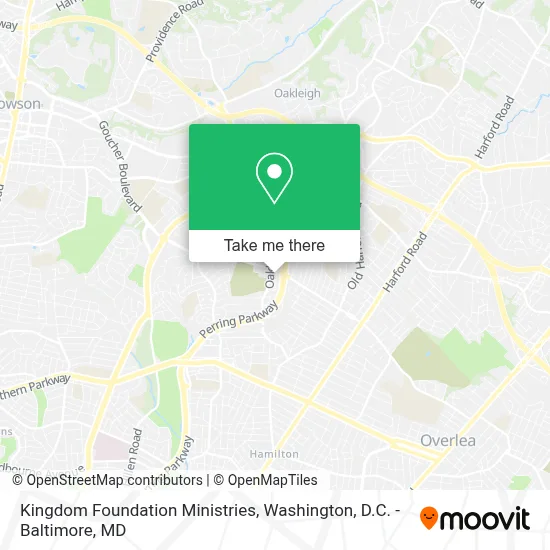 Kingdom Foundation Ministries map
