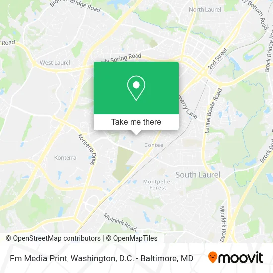 Fm Media Print map