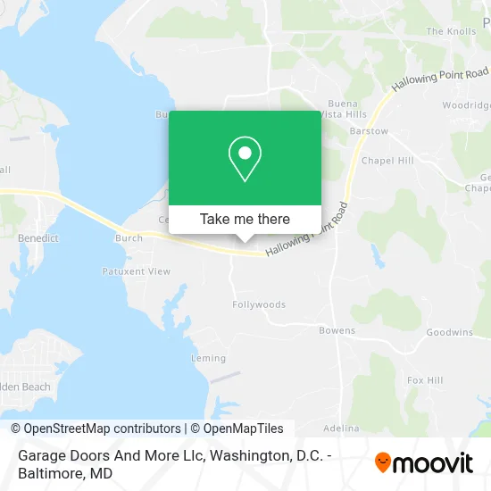 Garage Doors And More Llc map