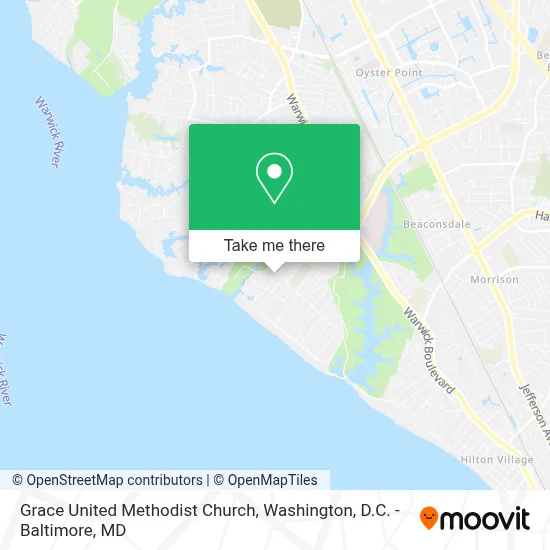 Grace United Methodist Church map