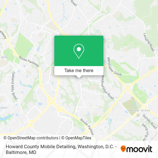 Howard County Mobile Detailing map