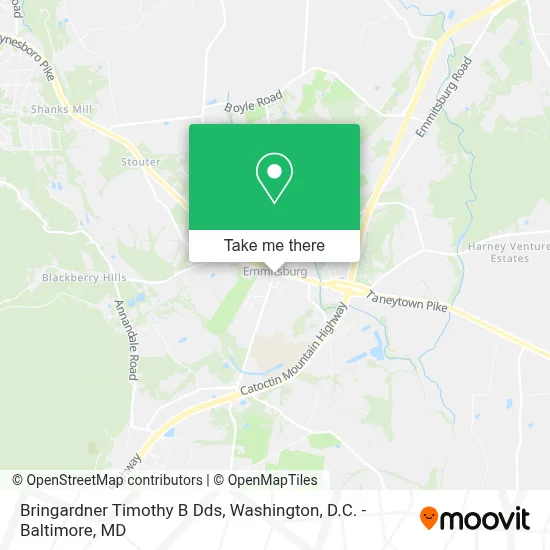 Bringardner Timothy B Dds map