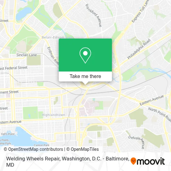 Welding Wheels Repair map