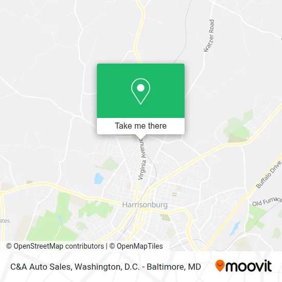 C&A Auto Sales map