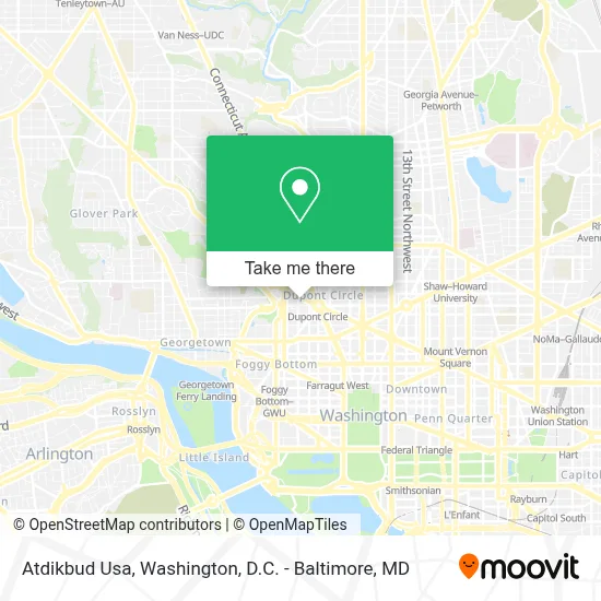 Atdikbud Usa map