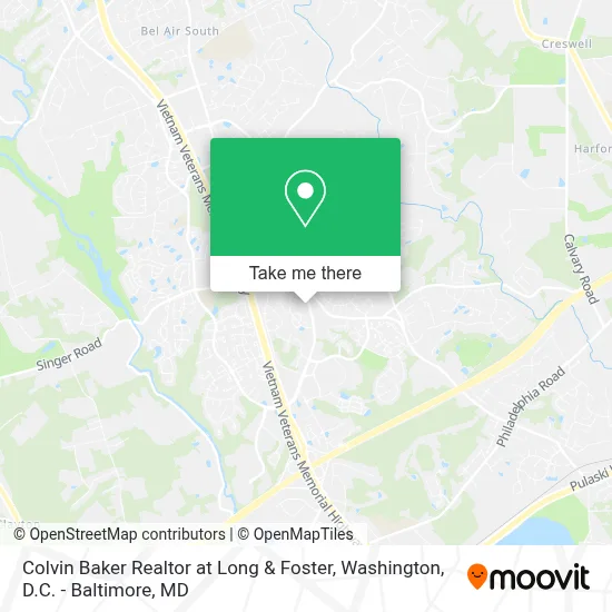 Colvin Baker Realtor at Long & Foster map