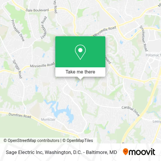 Sage Electric Inc map