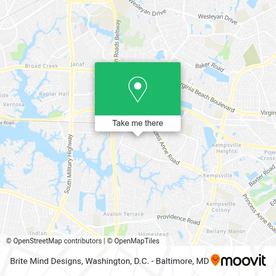 Brite Mind Designs map