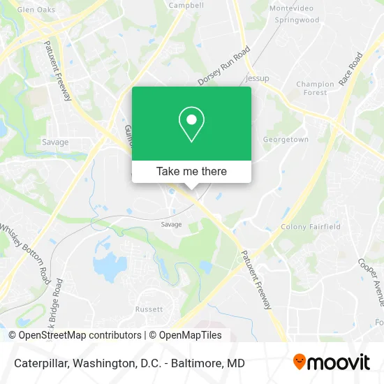 Caterpillar map