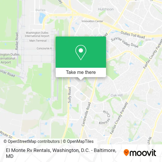 El Monte Rv Rentals map
