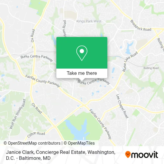 Janice Clark, Concierge Real Estate map
