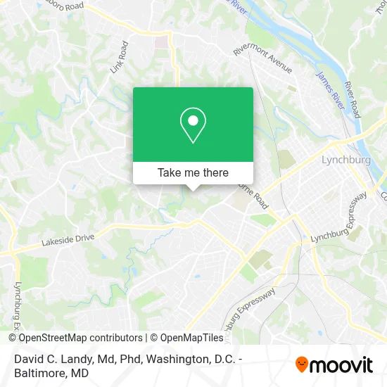 David C. Landy, Md, Phd map