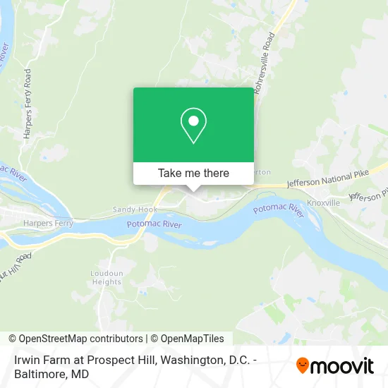 Irwin Farm at Prospect Hill map