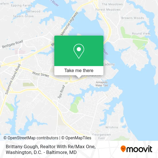 Brittany Gough, Realtor With Re / Max One map