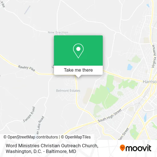Word Ministries Christian Outreach Church map