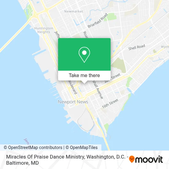 Miracles Of Praise Dance Ministry map