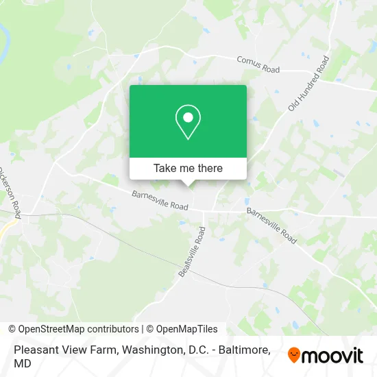 Pleasant View Farm map
