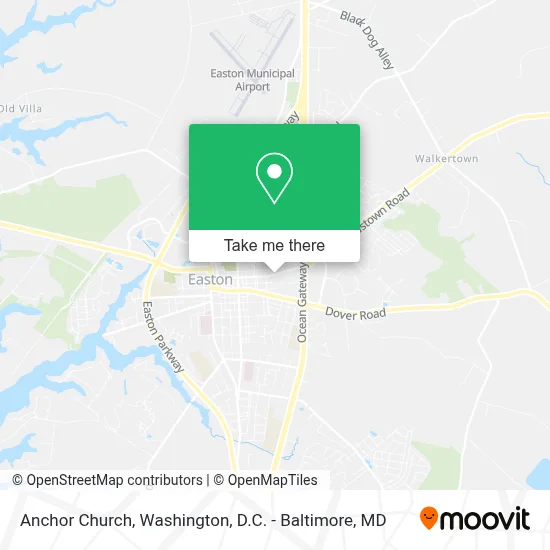 Anchor Church map