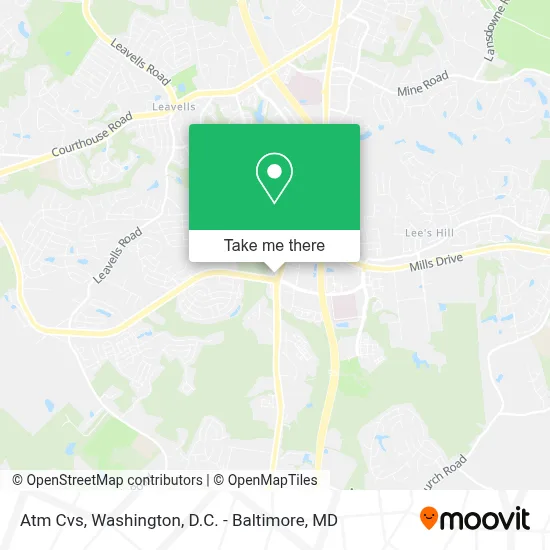 Atm Cvs map