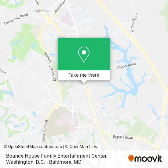 Bounce House Family Entertainment Center map