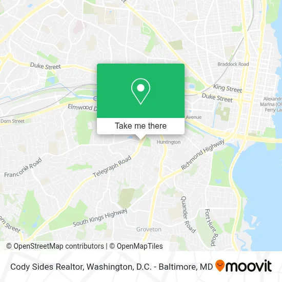 Cody Sides Realtor map