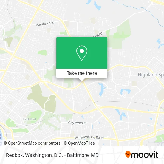 Redbox map