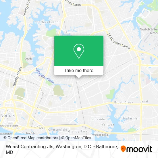 Weast Contracting Jls map