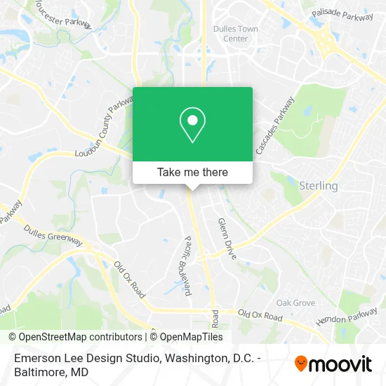 Emerson Lee Design Studio map