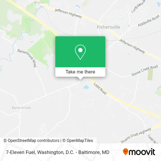 7-Eleven Fuel map