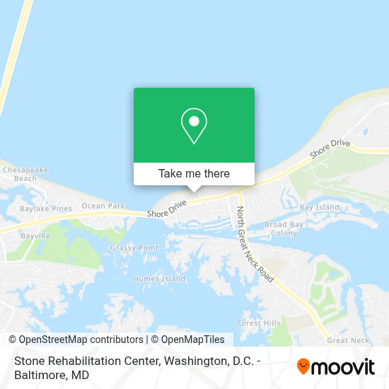Stone Rehabilitation Center map