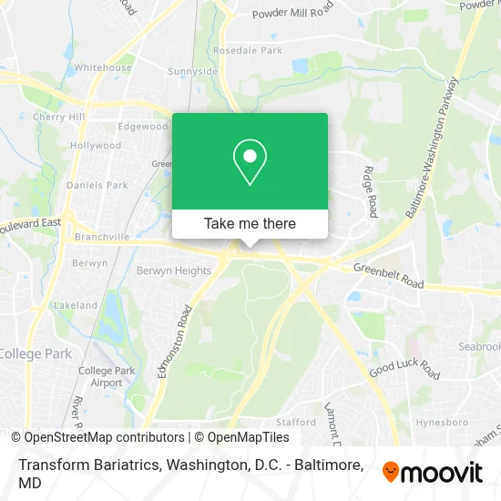 Transform Bariatrics map