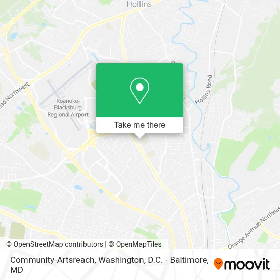 Community-Artsreach map