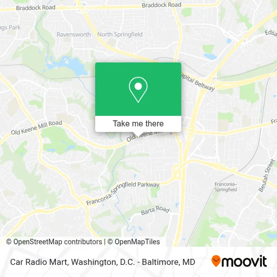 Car Radio Mart map