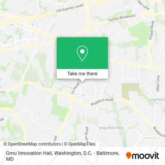 Gmu Innovation Hall map