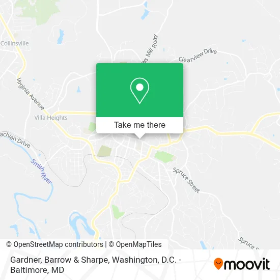 Gardner, Barrow & Sharpe map