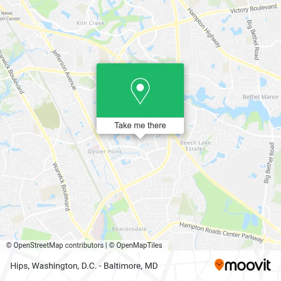 Hips map