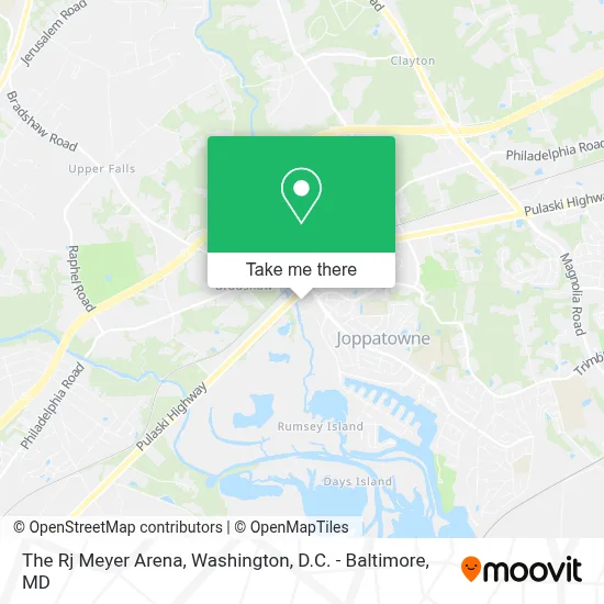 The Rj Meyer Arena map