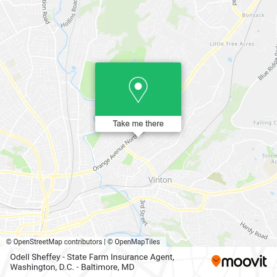 Odell Sheffey - State Farm Insurance Agent map