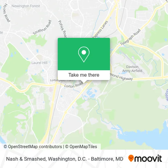 Nash & Smashed map