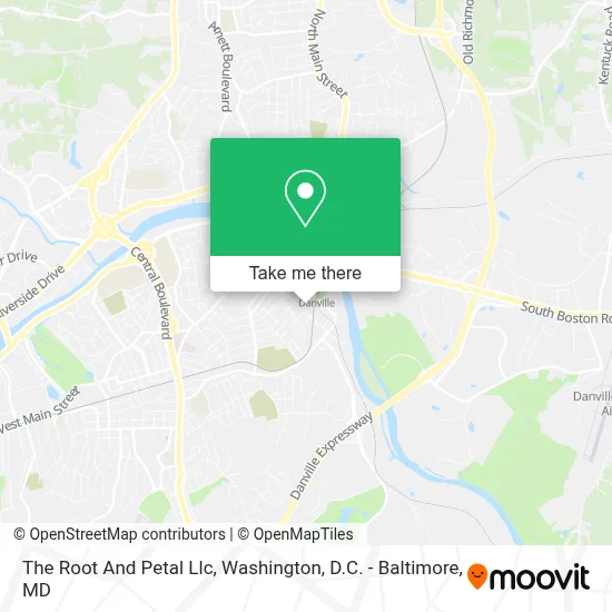 The Root And Petal Llc map