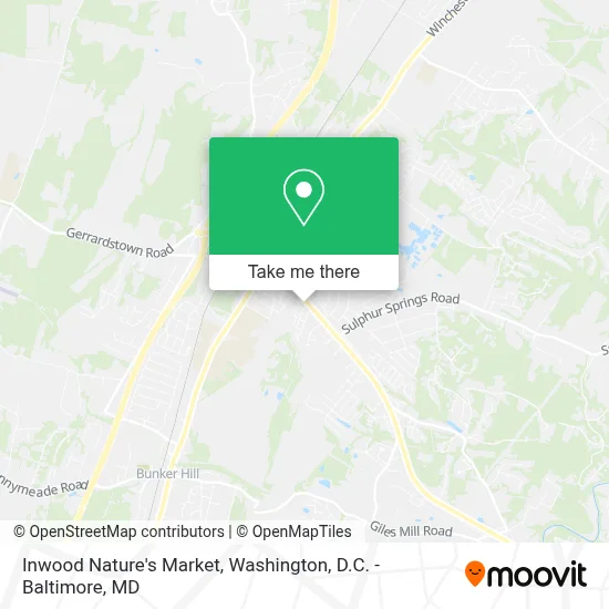 Inwood Nature's Market map