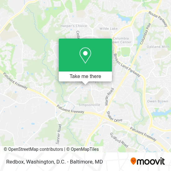 Redbox map