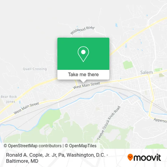 Ronald A. Cople, Jr. Jr, Pa map