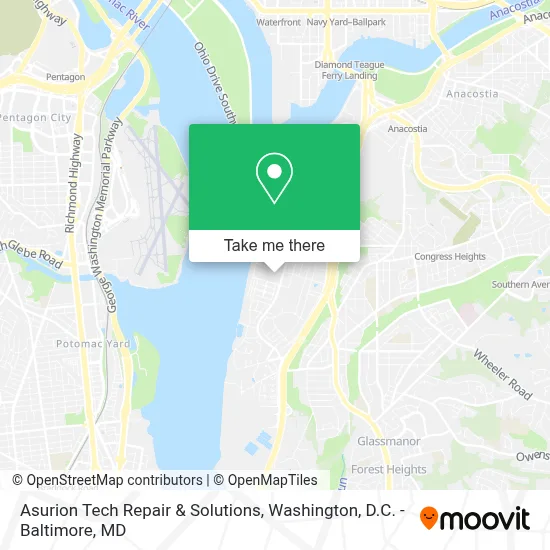 Asurion Tech Repair & Solutions map