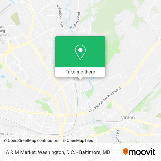 A & M Market map