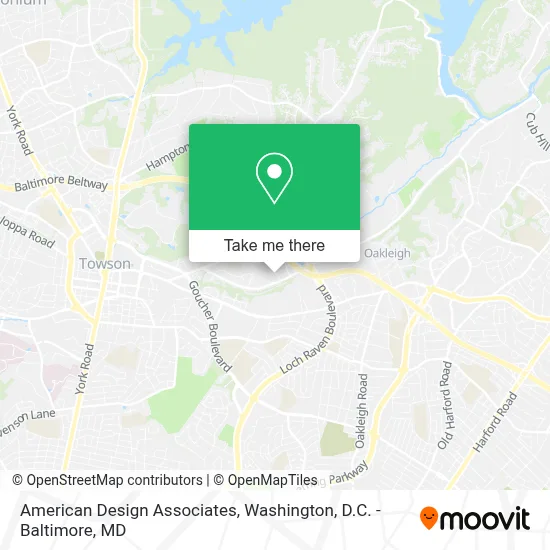 American Design Associates map