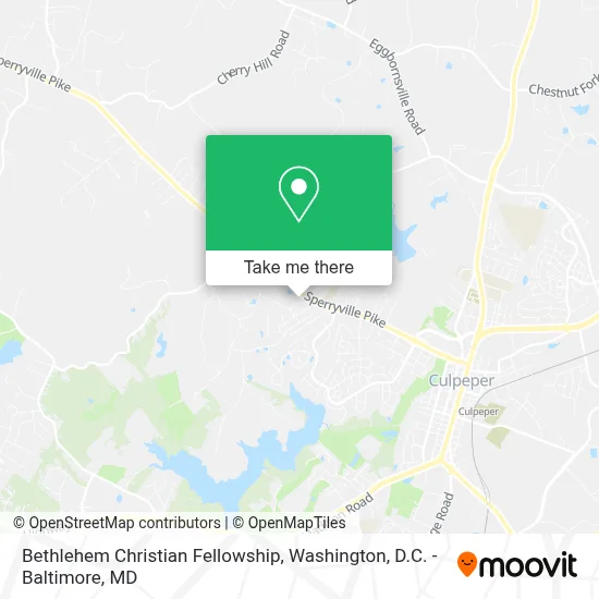 Bethlehem Christian Fellowship map