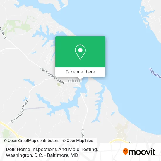 Delk Home Inspections And Mold Testing map