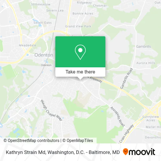 Kathryn Strain Md map